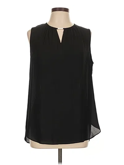 Pre-owned Mossimo Sleeveless Blouse In Black