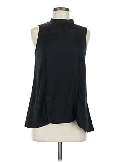 Pre-owned Mossimo Sleeveless Blouse In Black