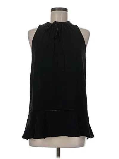 Pre-owned Mossimo Sleeveless Blouse In Black