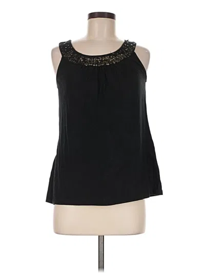 Pre-owned Mossimo Sleeveless Blouse In Black