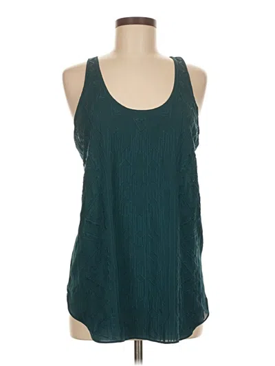 Pre-owned Mossimo Sleeveless Blouse In Blue