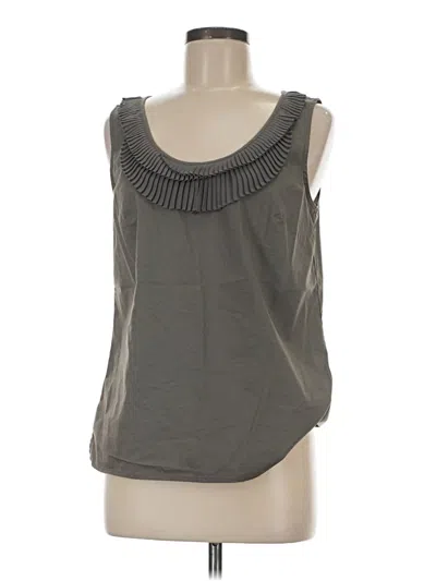 Pre-owned Mossimo Sleeveless Blouse In Gray