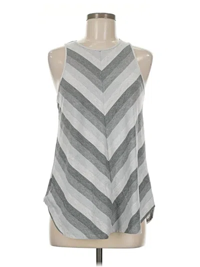 Pre-owned Mossimo Sleeveless Blouse In Gray