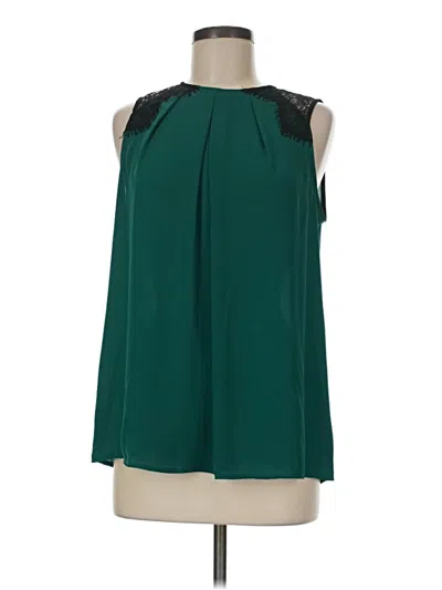 Pre-owned Mossimo Sleeveless Blouse In Green