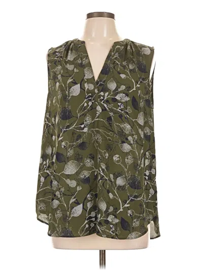 Pre-owned Mossimo Sleeveless Blouse In Green