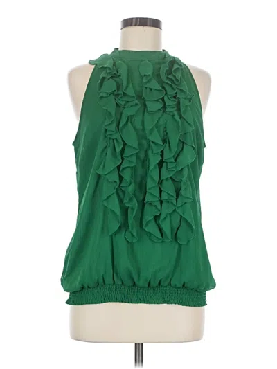 Pre-owned Mossimo Sleeveless Blouse In Green
