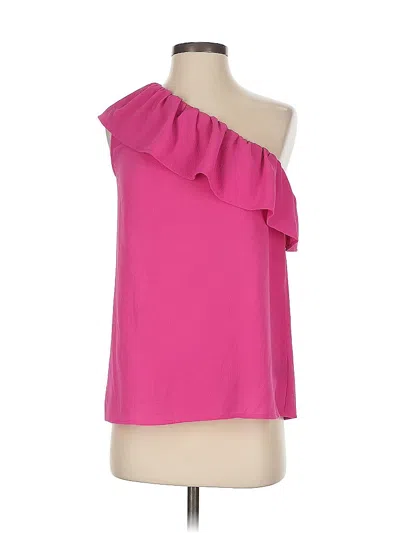 Pre-owned Mossimo Sleeveless Blouse In Pink
