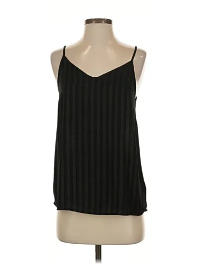 Pre-owned Mossimo Sleeveless Top Black Scoop Neck Tops