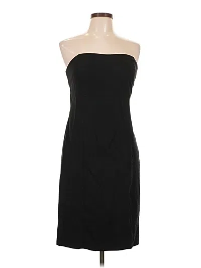 Pre-owned Mossimo Sleeveless Top Black Strapless Neckline Tops