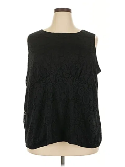Pre-owned Mossimo Sleeveless T-shirt In Black