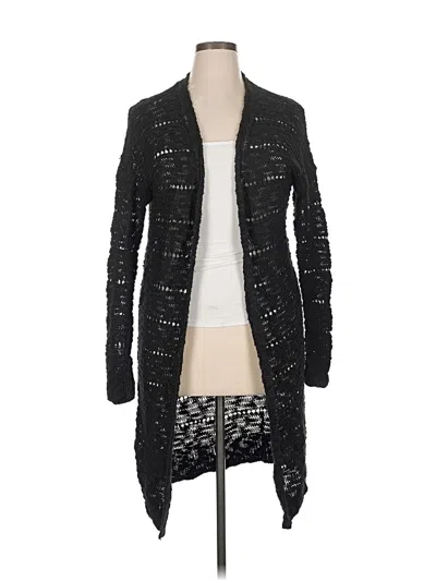 Pre-owned Mossimo Supply Co Cardigan Sweater In Black