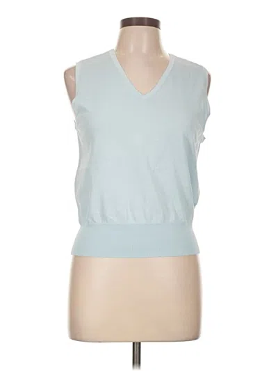 Pre-owned Mossimo Sweater Vest In Blue