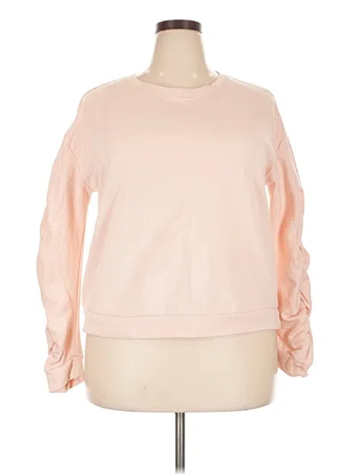 Pre-owned Mossimo Sweatshirt In Pink