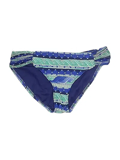 Pre-owned Mossimo Swimsuit Bottoms In Blue