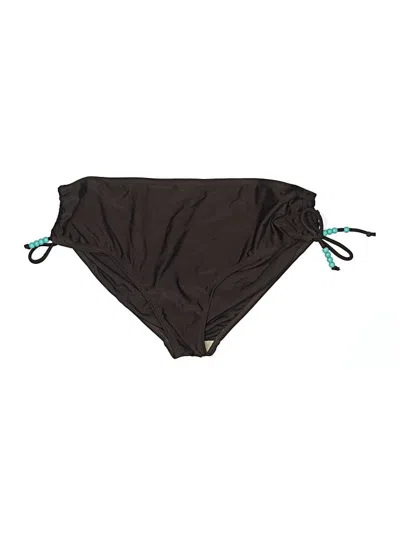 Pre-owned Mossimo Swimsuit Bottoms In Brown