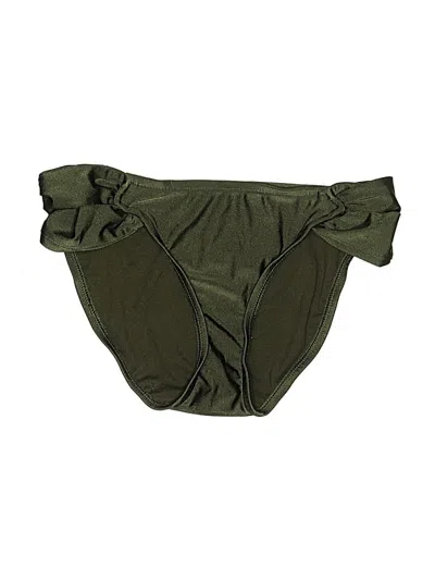 Pre-owned Mossimo Swimsuit Bottoms In Green