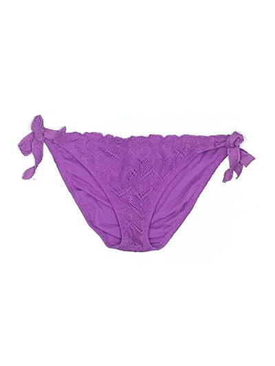Pre-owned Mossimo Swimsuit Bottoms In Purple