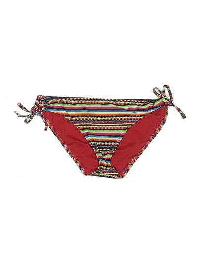 Pre-owned Mossimo Swimsuit Bottoms In Red
