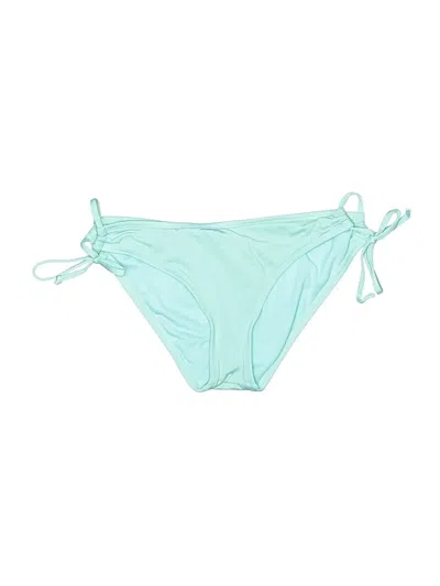 Pre-owned Mossimo Swimsuit Bottoms In Teal