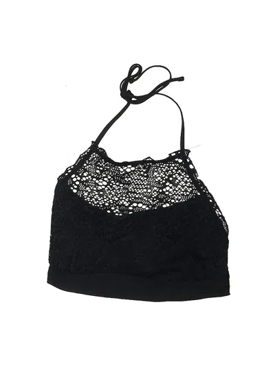 Pre-owned Mossimo Swimsuit Top Black Swimwear