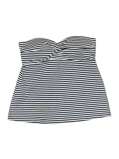 Pre-owned Mossimo Swimsuit Top Blue Swimwear