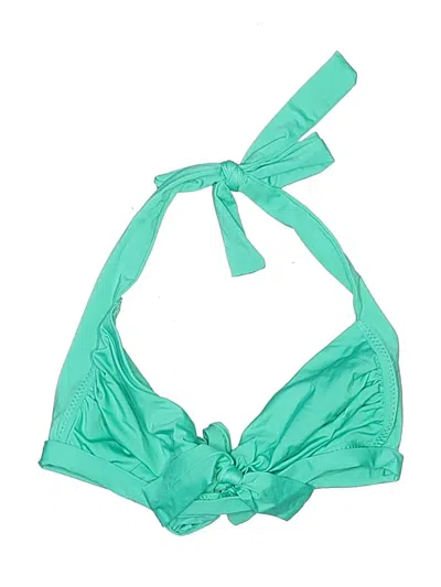 Pre-owned Mossimo Swimsuit Top Green Swimwear