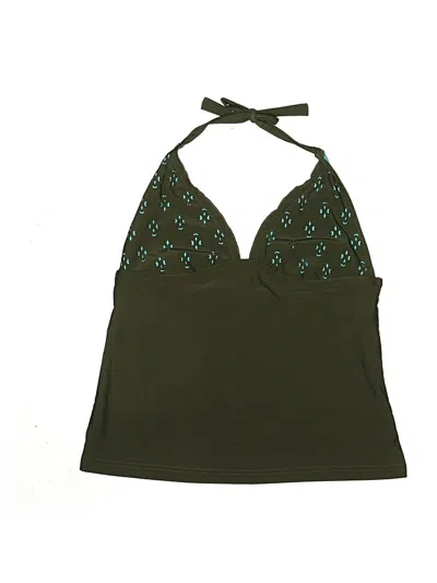 Pre-owned Mossimo Swimsuit Top Green Swimwear