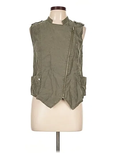 Pre-owned Mossimo Vest In Green
