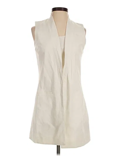 Pre-owned Mossimo Vest In Ivory