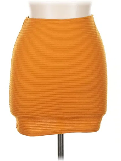 Pre-owned Mossman Casual Skirt In Orange