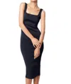 Mossman Mayfair Dress In Navy In Blue