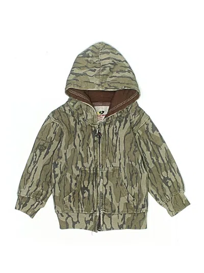 Pre-owned Mossy Oak Babies' Zip Up Hoodie In Brown