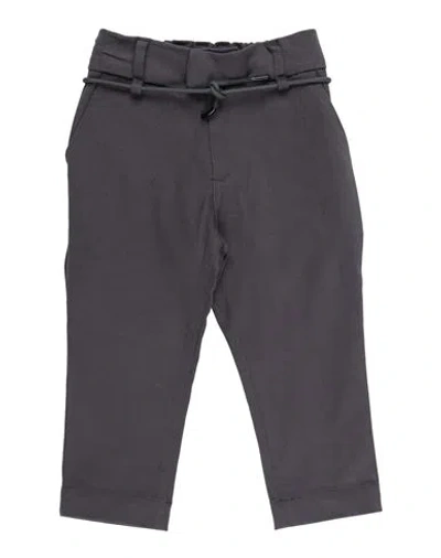 Most Los Angeles Babies'  Toddler Boy Pants Lead Size 6 Cotton, Elastane In Grey