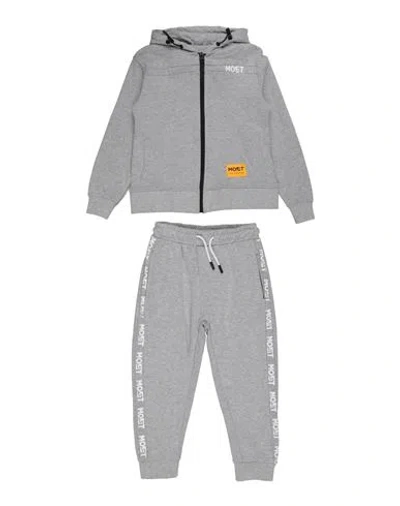 Most Los Angeles Babies'  Toddler Boy Tracksuit Grey Size 6 Cotton
