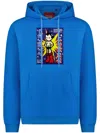 Mostly Heard Rarely Seen 8-bit Astro Cover Hoodie In 蓝色