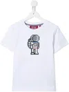 Mostly Heard Rarely Seen 8-bit Astronaut T-shirt In White