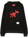 Mostly Heard Rarely Seen 8-bit Balloon Break Hoodie In Grey