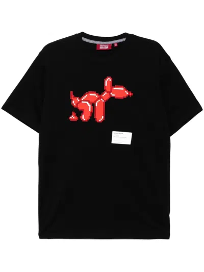 Mostly Heard Rarely Seen 8-bit Balloon Break T-shirt In Black