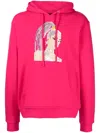 Mostly Heard Rarely Seen 8-bit Battle Royale Hoodie In Pink