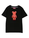Mostly Heard Rarely Seen 8-bit Bear-print T-shirt In Black