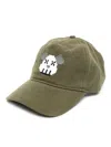 Mostly Heard Rarely Seen 8-bit Bear Twill Baseball Cap In Green