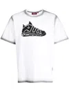 Mostly Heard Rarely Seen 8-bit Black Out Air Cotton T-shirt In Grey