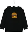 Mostly Heard Rarely Seen 8-bit Burger Hoodie In Black