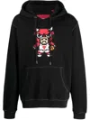 Mostly Heard Rarely Seen 8-bit Chicago Graphic-print Hoodie In Black