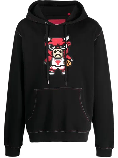 Mostly Heard Rarely Seen 8-bit Chicago Graphic-print Hoodie In Black