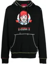 Mostly Heard Rarely Seen 8-bit Desperate Housewives Graphic-print Cotton Hoodie In Black