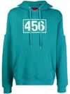 Mostly Heard Rarely Seen 8-bit Embossed-motif Long-sleeve Hoodie In Green