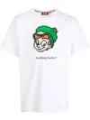 Mostly Heard Rarely Seen 8-bit T-shirt Mit Feeling Lucky-print In Weiss