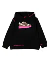Mostly Heard Rarely Seen 8-bit Graphic-print Cotton Hoodie In Black
