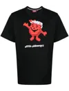 Mostly Heard Rarely Seen 8-bit Graphic-print Cotton T-shirt In Black